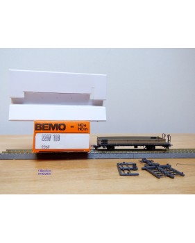 BEMO 2267 108, wagon plat long type K-w  N° 7508  RhB  neuf  BO