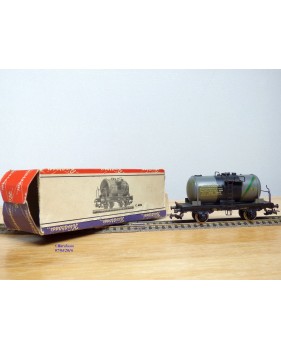 RIVAROSSI  véro C MBe, wagon citerne type Mbe  Standard Italo Am. Petroli   FS    BO