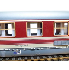 RIVAROSSI V ABZ voiture grandes lignes mixte 1/2 ème Cl. type ABz FS 