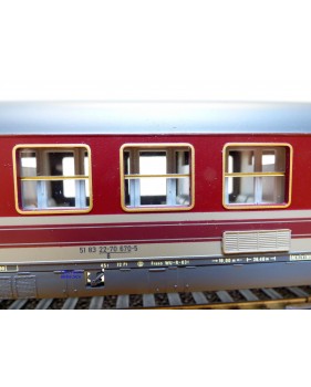 RIVAROSSI  véro 2544, voiture carénée  type Bzx  2 Cl.   FS   neuf   BO