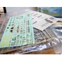 HASEGAWA P13-2900, avion d' attaque L.T.V.  ( Ling Temco Vought ) A-7D  Corsair II     Neuf   BO  1/48