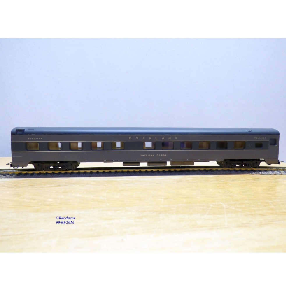 RIVAROSSI  2642, voiture lits ( smooth side roomette ) American Forum  UP Pullman  Neuf  BO