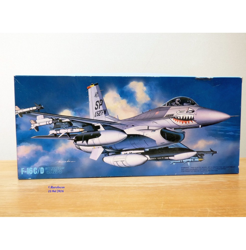 FUJIMI 35104, General Dynamics  F-16C/D  Jaws  Neuf   BO  1/72