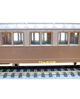 RIVAROSSI  2570, voiture à compartiments mixte 1/2 Kl. type ABz 52061  R95   FS    BO