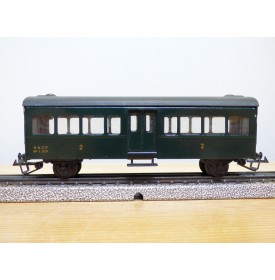 PMP  562, voiture banlieue  à 2 essieux type B 6f   2 Cl.  SNCF  