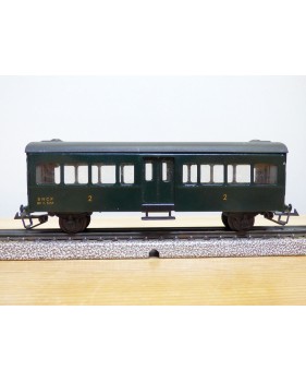 PMP  562, voiture banlieue  à 2 essieux type B 6f   2 Cl.  SNCF  