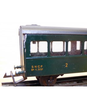 PMP  562, voiture banlieue  à 2 essieux type B 6f   2 Cl.  SNCF  