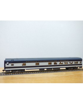 RIVAROSSI  6591, voiture de queue  (smooth side  observation car  )  N° 443   Richmond Fredericksburg & Potomac  BO
