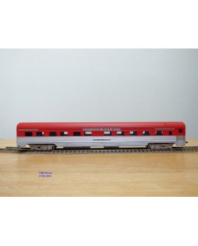 RIVAROSSI  véro 6762, voiture lits ( corrugated  side roomette ) Golden Rocket  " La Jolla "   Rock Island  Neuf   BO