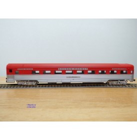 RIVAROSSI  véro 6763, voiture de queue ( corrugated  side tail car  ) Golden Rocket  " La Mirada "   Rock Island  Neuf   BO
