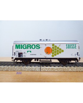 Märklin  48150,  wagon couvert  réfrigérant type Tmmehs 50   MIGROS  SUISSE   DB   Neuf   BO