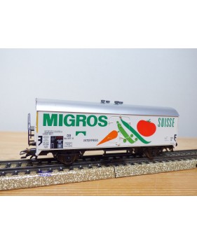 Märklin  48150,  wagon couvert  réfrigérant type Tmmehs 50   MIGROS  SUISSE   DB   Neuf   BO