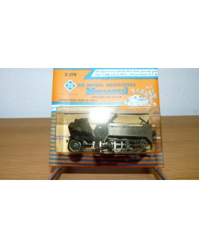 ROCO Minitanks Z-279  half track  anti aérien M16 neuf BO 1/87