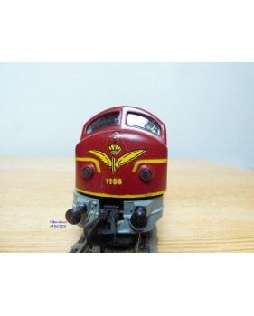 Fleischmann 1385D-1a, loco diesel A1A A1A   Nohab  série My11   DSB   neuf   BO