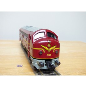 Fleischmann 1385D-1a, loco diesel A1A A1A   Nohab  série My11   DSB   neuf   BO