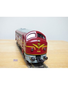 Fleischmann 1385D-1a, loco diesel A1A A1A   Nohab  série My11   DSB   neuf   BO