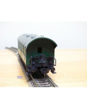 FLEISCHMANN 5063, voiture à 2 essieux ( ex Donnerbuchsen )  B7   2 Cl.  SNCF  BO