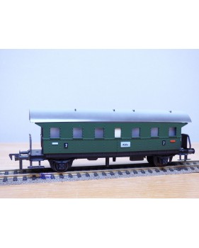 FLEISCHMANN 1404, voiture  2 Kl. type  Ci 29  Donnerbuchsen   DB   neuf   BO 