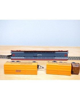 FLEISCHMANN  5277,  wagon surbaissé type Saadkms.690 Rollende Landstrasse et camion MAN   DB   neuf  BO 