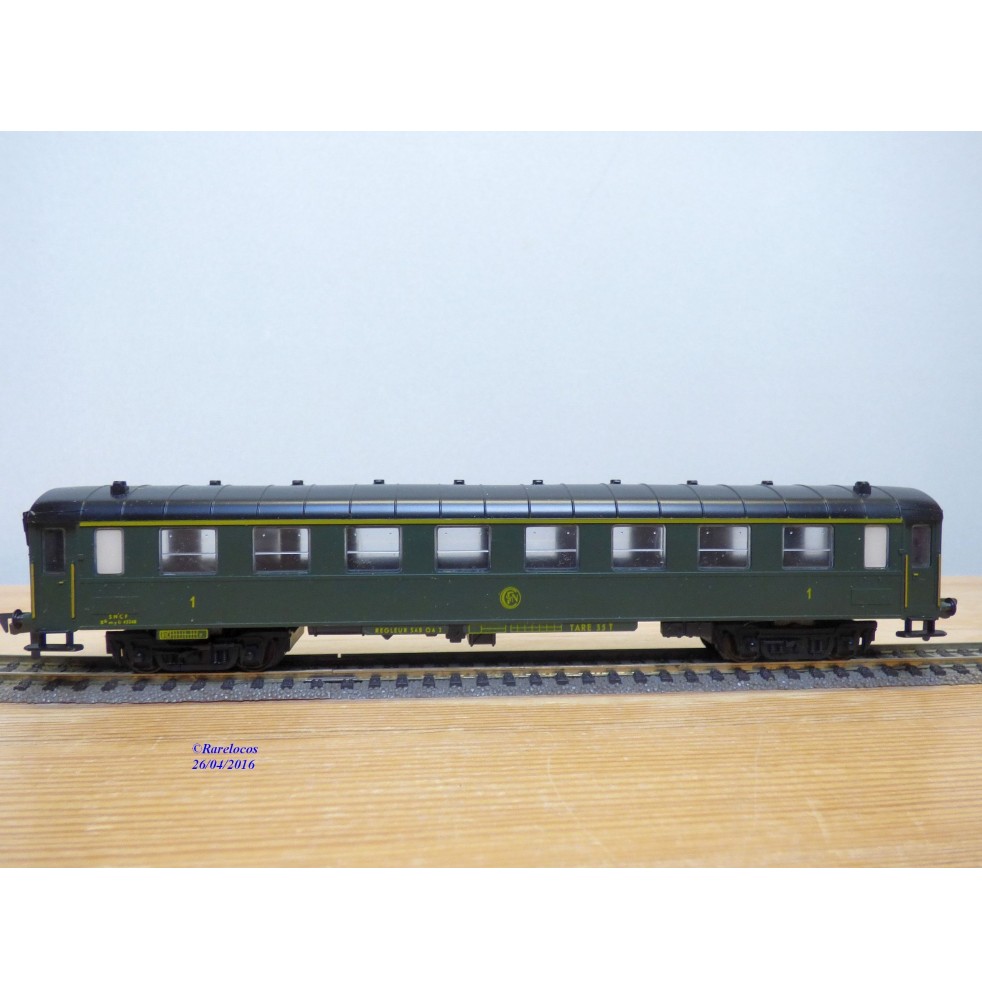 FLEISCHMANN 1525, voiture  type B8myfi 1 Cl.  SNCF  neuf   BO