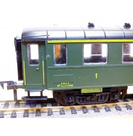 FLEISCHMANN 1525, voiture  type B8myfi 1 Cl.  SNCF  neuf   BO