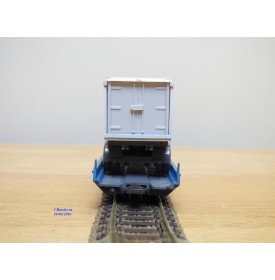 LILIPUT ( WIKING  528 a/1 ) 200 SL / 20051 ,   wagon  Rollende Landstrasse et camion Mercedes  ESKIMO  IGLO   SBB   Neuf   BO