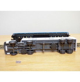 LILIPUT ( WIKING  528 a/1 ) 200 SL / 20051 ,   wagon  Rollende Landstrasse et camion Mercedes  ESKIMO  IGLO   SBB   Neuf   BO