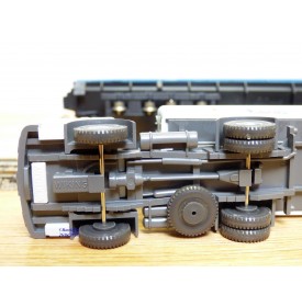 LILIPUT ( WIKING  528 a/1 ) 200 SL / 20051 ,   wagon  Rollende Landstrasse et camion Mercedes  ESKIMO  IGLO   SBB   Neuf   BO