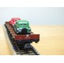 Märklin métal 4617 Wagon surbaissé EVS DB BO