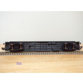 France Trains  224,  voiture OCEM à flancs lisses mixte 3ème classe/ fourgon à vigie  type C5 D  SNCF  