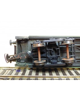 France Trains  224,  voiture OCEM à flancs lisses mixte 3ème classe/ fourgon à vigie  type C5 D  SNCF  