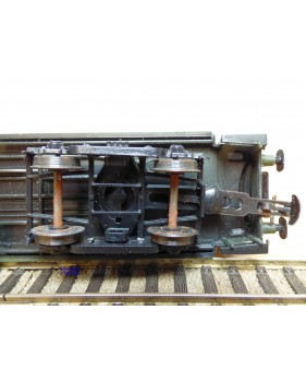 France Trains  224,  voiture OCEM à flancs lisses mixte 3ème classe/ fourgon à vigie  type C5 D  SNCF  