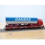 LILIPUT ( WIKING  510 a ) 200 L / 20002 ,   wagon  Rollende Landstrasse et camion MAN  Danzas   DB   Neuf   BO