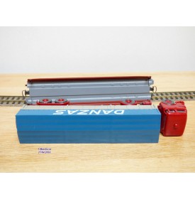 LILIPUT ( WIKING  510 a ) 200 L / 20002 ,   wagon  Rollende Landstrasse et camion MAN  Danzas   DB   Neuf   BO
