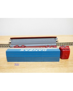 LILIPUT ( WIKING  510 a ) 200 L / 20002 ,   wagon  Rollende Landstrasse et camion MAN  Danzas   DB   Neuf   BO