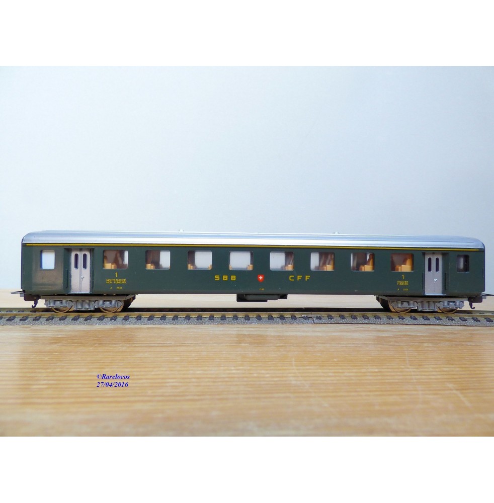 LIMA véro 9112,   voiture unifiée 1 Kl. SBB BO  