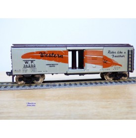FLEISCHMANN 1429,  wagon couvert  ( boxcar )  Western Pacific  neuf   BO