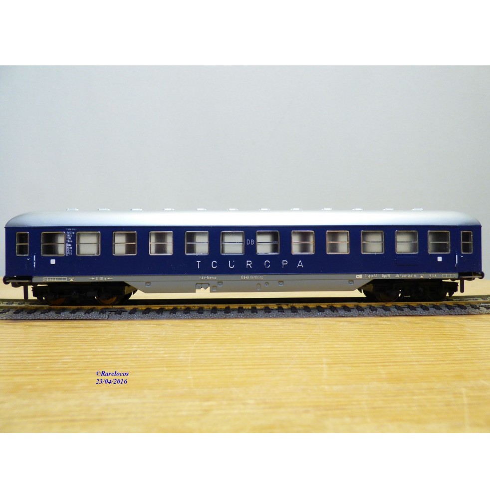 FLEISCHMANN 1509,  voiture lits ( Schlafwagen )  2 Kl. TOUROPA   DB   neuf  BO