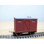 EGGER BAHN 2201 / JOUEF V22, wagon couvert court brun   neuf  BO