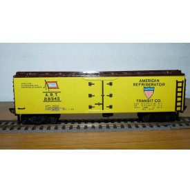 PENN LINE  420 (Fleischmann 1431) wagon couvert réfrigérant (reefer) WABASH American Refrigerator Transit Co. BO
