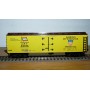 PENN LINE  420 (Fleischmann 1431) wagon couvert réfrigérant (reefer) WABASH American Refrigerator Transit Co. BO