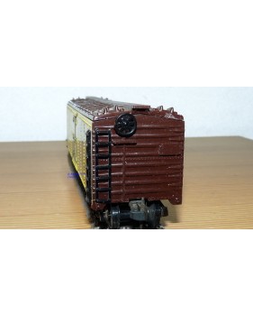 PENN LINE  420 (Fleischmann 1431) wagon couvert réfrigérant (reefer) WABASH American Refrigerator Transit Co. BO