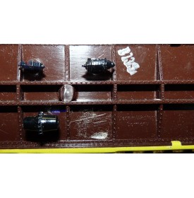 PENN LINE  400 wagon couvert ( boxcar ) MONON ( Louisville & Nashville ) BO