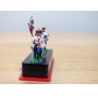 ALYMER Miniploms 217, 4  figurines de soldats russes blancs  neuf  BO  54 mm