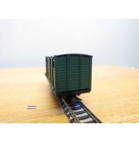  EGGER BAHN 2111, wagon couvert  vert   neuf  BO