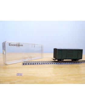  EGGER BAHN 2111, wagon couvert  vert   neuf  BO