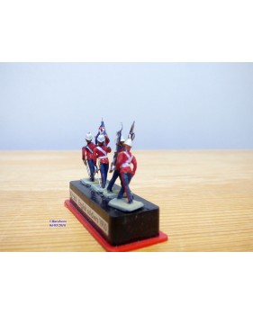 ALYMER Miniploms 217, 4  figurines de soldats russes blancs  neuf  BO  54 mm
