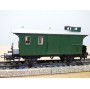 PRIMEX ( Märklin )  4195,   fourgon à bagages à plate forme d'extrémité et guérite   à 2 essieux  BO 