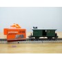 PRIMEX ( Märklin )  4195,   fourgon à bagages à plate forme d'extrémité et guérite   à 2 essieux  BO 
