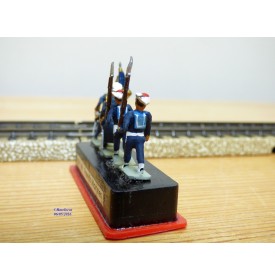 ALYMER Miniploms 48, 4  figurines de soldats français ( fusiliers marins ) neuf   BO   HO